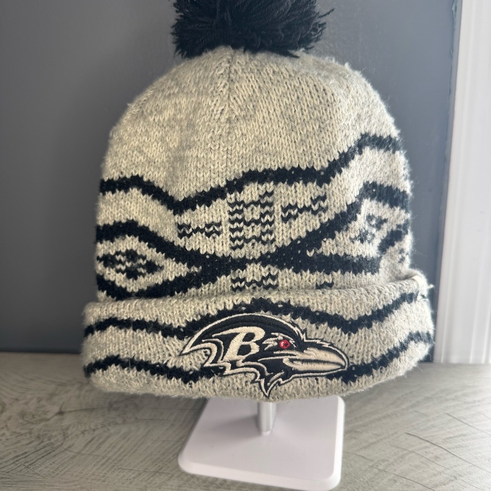 Baltimore Ravens NFL '47 Brand Winter Beanie Knit Ski Cap Hat
